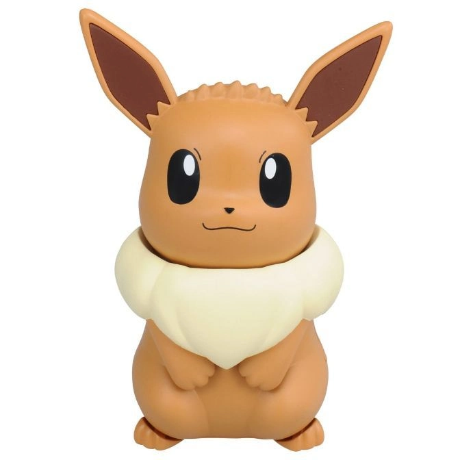  Eevee toy figure with brown fur, cream neck fluff, and large ears.