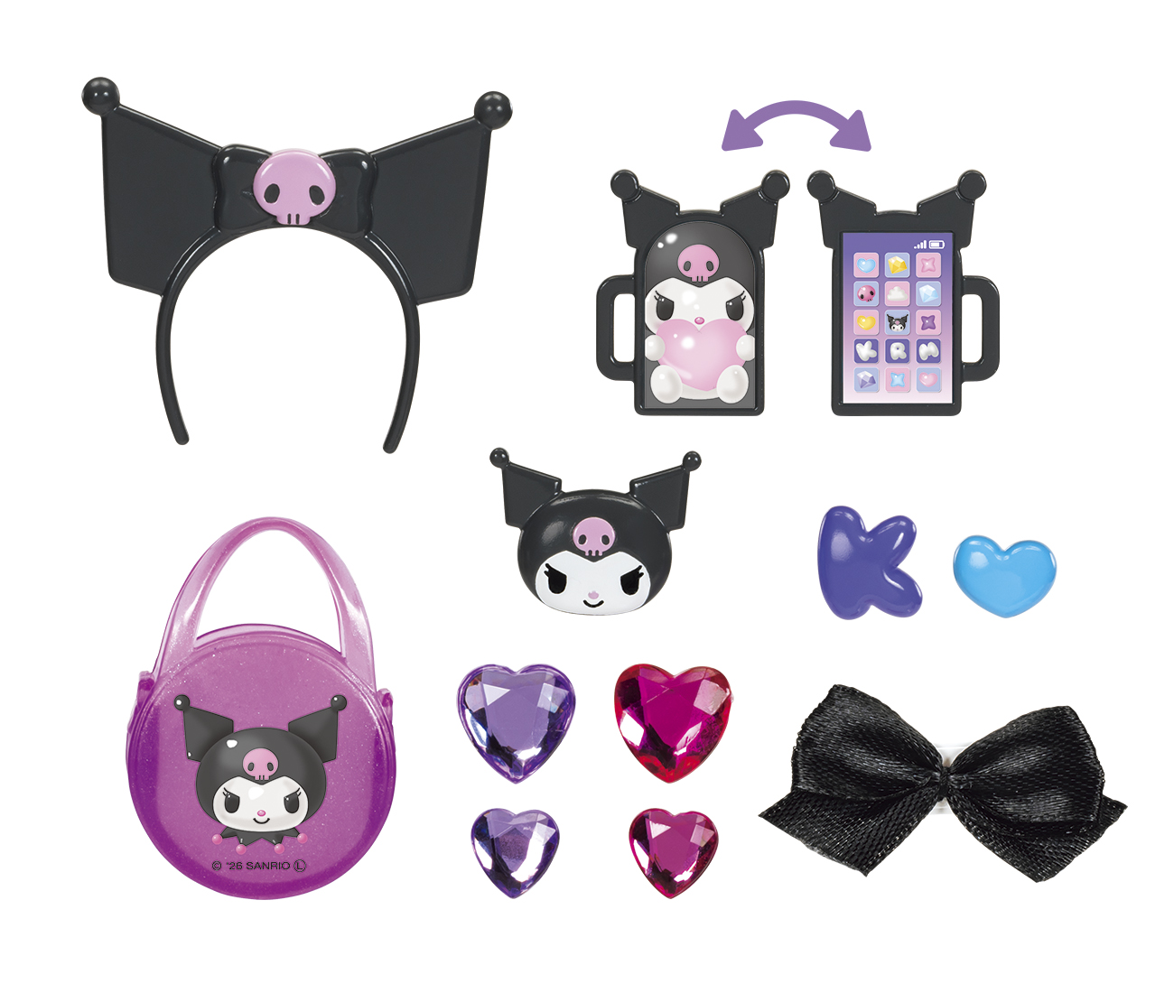 Licca Decorated Kuromi
