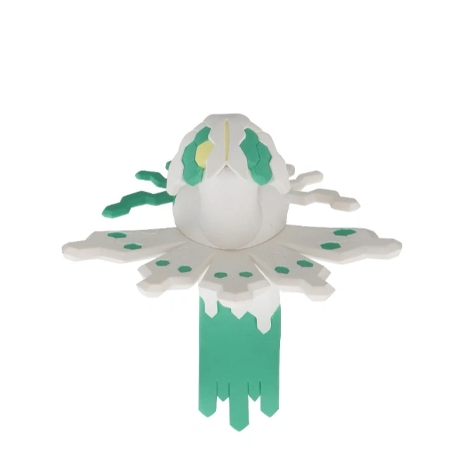 Lilligant Pokémon toy with green and white colors.