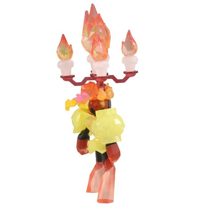 LEGO Elves Fire Elves buildable toy with flame details and candelabra.