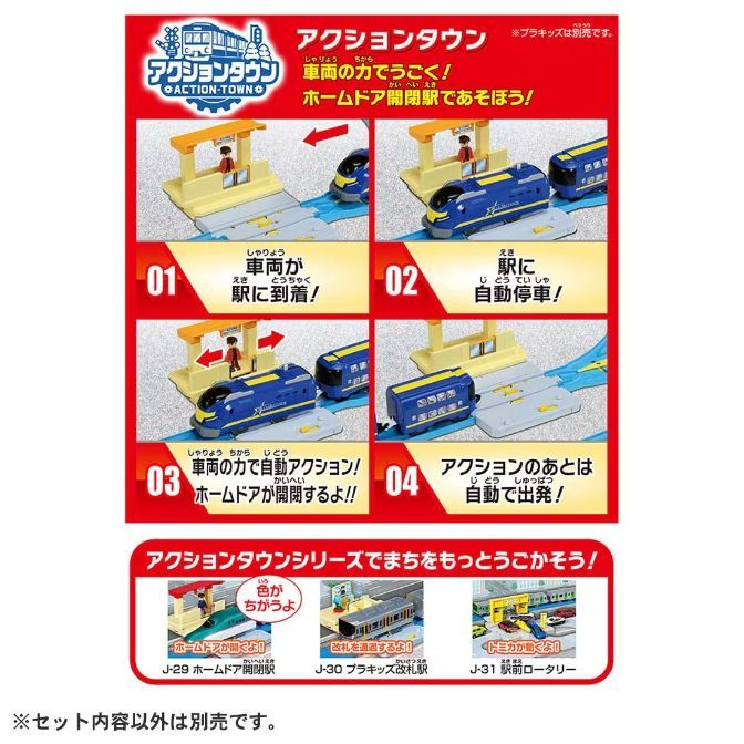  Action Town train set packaging