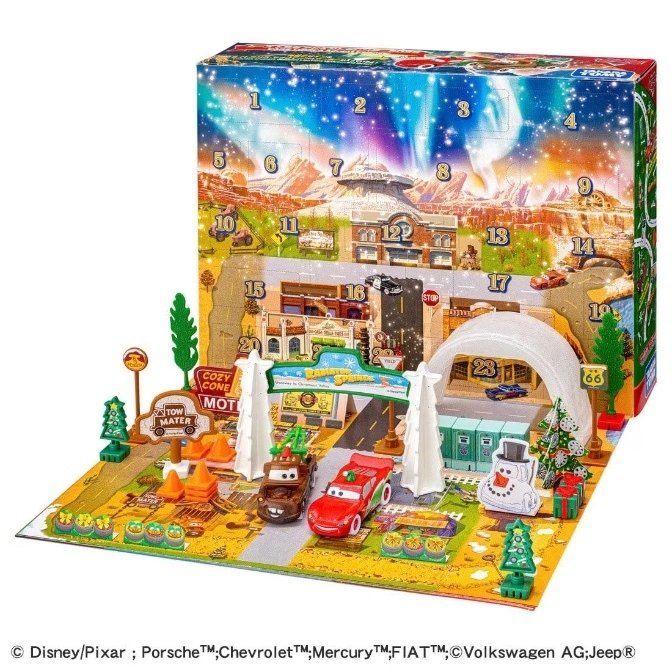 CARS TOMICA ADVENT CALENDAR 2025