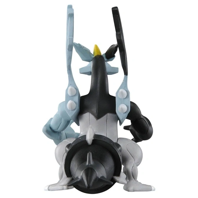  Terrakion toy figure with grey body, black head, and blue accents.