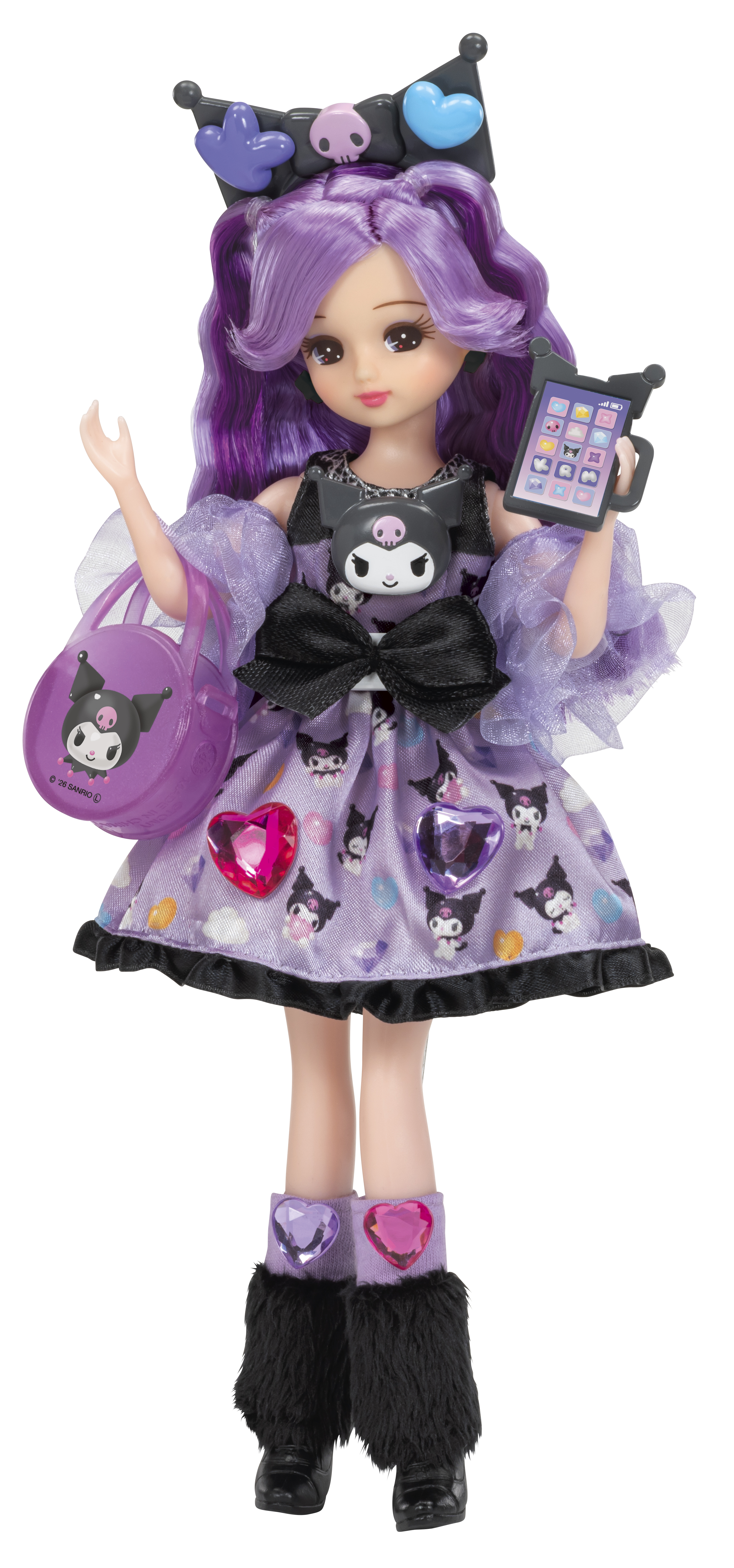 Licca Decorated Kuromi
