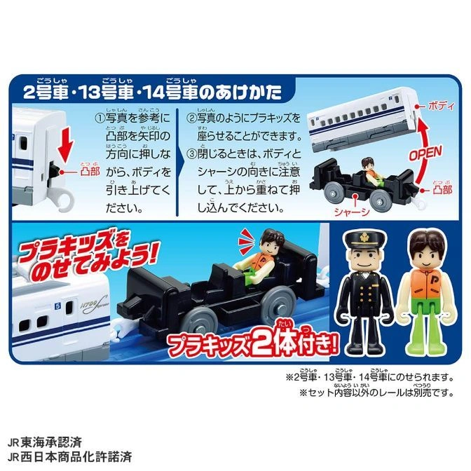  Toy train instructions: open train, add figures. Includes 2 figures, chassis. Tracks not included.