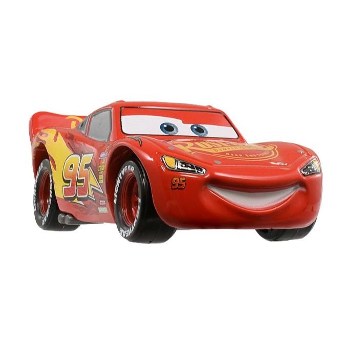  Red Lightning McQueen toy car with number 95 and smiling expression.