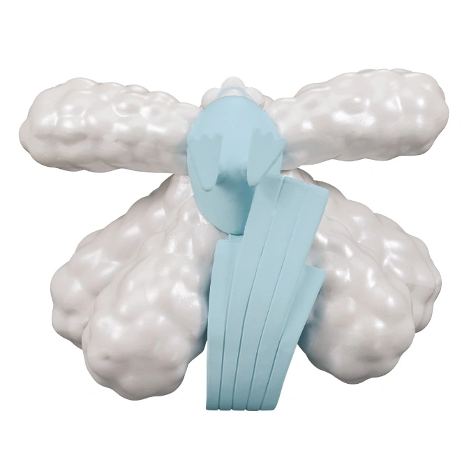  Altaria Pokémon toy with cloud wings and a blue body.