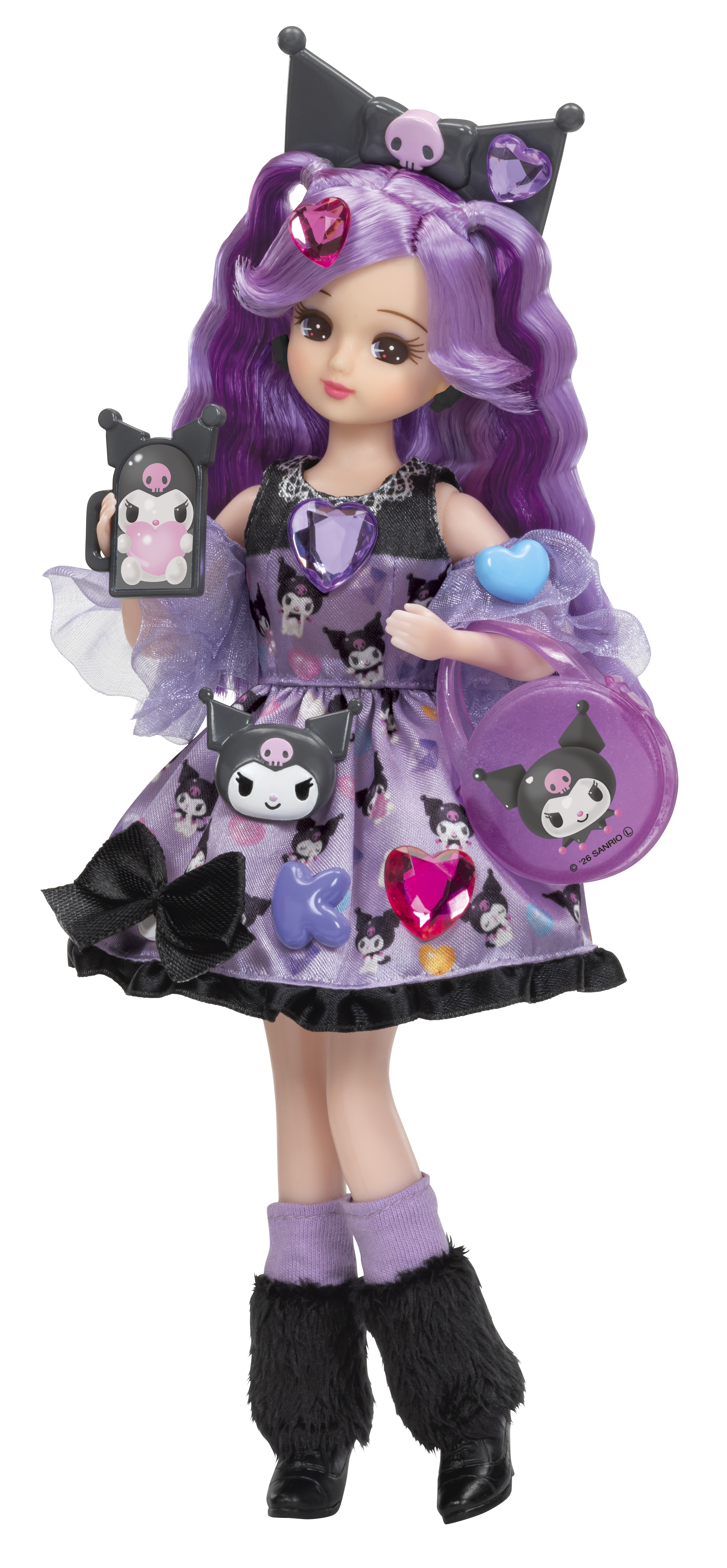 Licca Decorated Kuromi