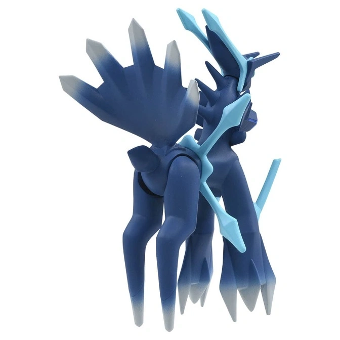  Dialga action figure, blue with light blue accents, standing pose.