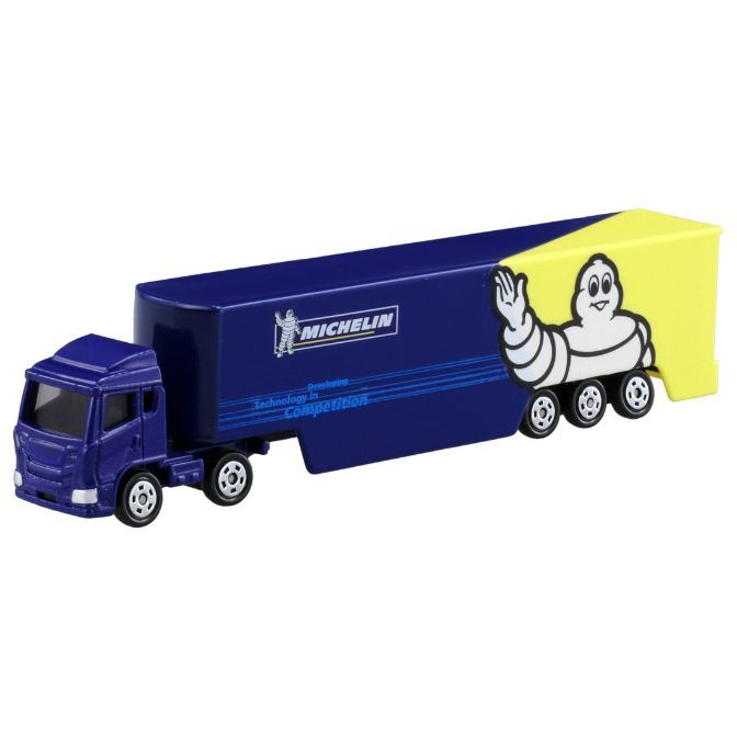 Michelin トラック型ミニカー LONG TOMICA No.135 MICHELIN MOTOR SPORTS TRANSPORTER