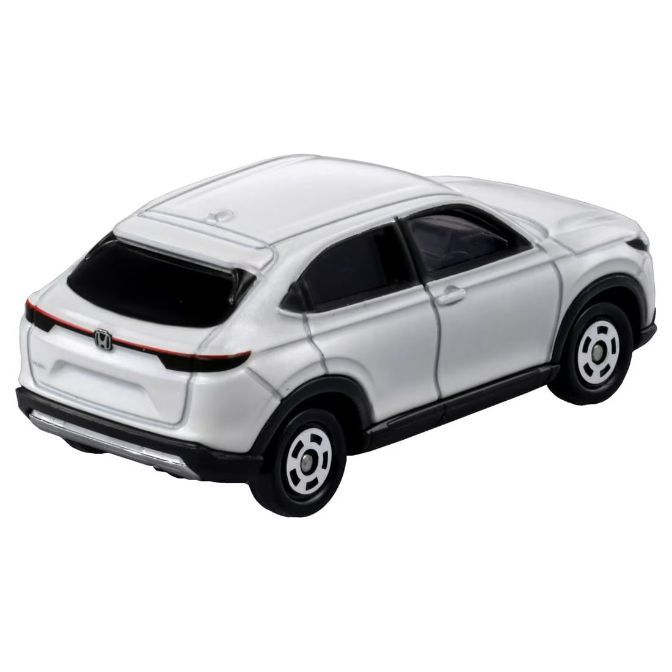  White Honda HR-V toy car with black wheels.