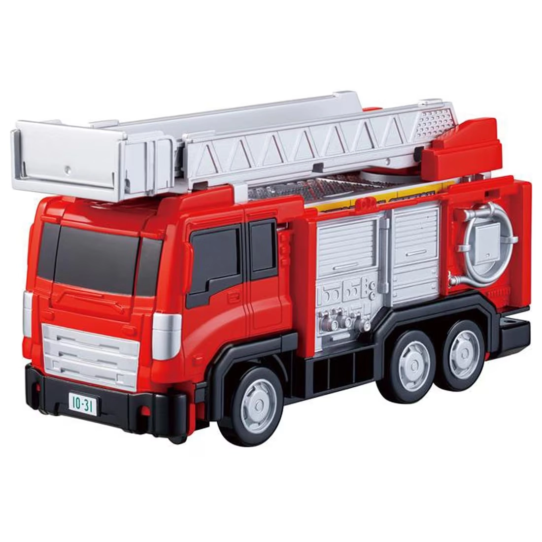 TRANSFORMING LADDER FIRE TRUCK!